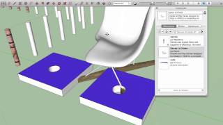 Sketchup tutorial français  dessiner sa maison [upl. by Eastlake]