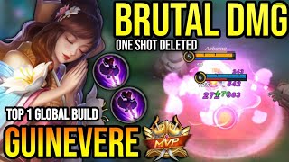 GUINEVERE BEST BUILD 2023  BUILD TOP 1 GLOBAL GUINEVERE GAMEPLAY  MOBILE LEGENDS✓ [upl. by Assened]