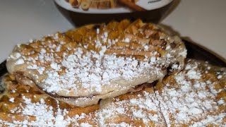 ✨Waffeln mal anders  gefüllte Waffeln mit Nutella [upl. by Cumings]