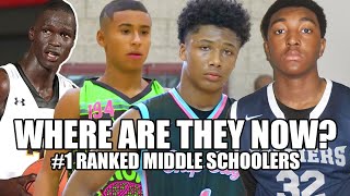 WHERE ARE THEY NOW 1 Ranked Middle School Hoopers [upl. by Ahsinnek]