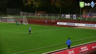 SC Teutonia WatzenbornSteinberg vs SV Waldhof Mannheim 07 [upl. by Mckenna806]