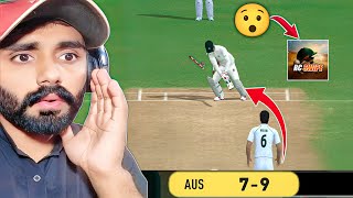 ALL OUT IN TEST RC SWIPE WICKET TRICK😮 GAMEPLAY IN HINDI URDU [upl. by Massab]