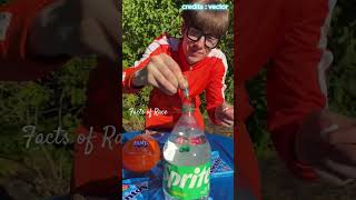 CocaCola Sprite Fanta experiment 🧪 tamilexplainedshortsexperimentlifehackscocacolaspritetamil [upl. by Mateusz538]