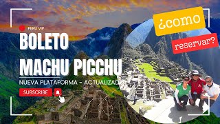 BOLETO MACHU PICCHU 2024 ¿COMO RESERVAR  ACTUALIZADO  Perú Vip  Machu Picchu  Cusco 🇵🇪 [upl. by Bernita]