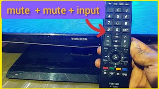 TOSHIBA LED tv service mode  Toshiba led tv service menu code [upl. by Athene]