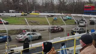 video 2 of 2 Painesville Speedway Turkey Leg Nov 27 2021 laps 97150 [upl. by Acilegna880]