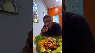 I Visited Aladdin Restaurant Spintex Road To Try Their Signature Coconut Rice with Chicken Wings [upl. by Dehnel]