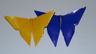 Origami Butterfly Easy [upl. by Ainet]