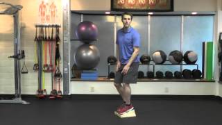 Eccentric squat for patellar tendinosis  tendinitis [upl. by Hamlin]