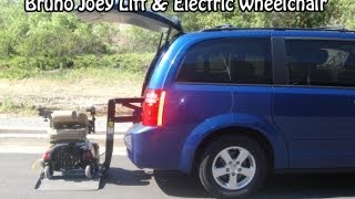 Dodge Grand Caravan with Electric Wheelchair and Joey Interior Lift [upl. by Hsatan]