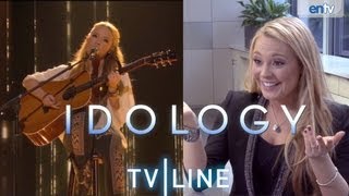 American Idol Janelle Arthur Exit Interview  IDOLOGY [upl. by Sverre]