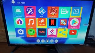 MXQ Pro 5G TV Box How to Download applications from Play Store [upl. by Okihcas]