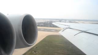 Air Koryo Ilyushin62 Takeoff from Beijing [upl. by Anerol96]