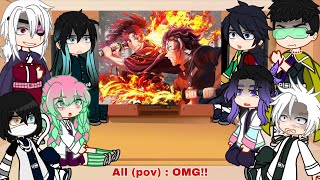 FULL HASHIRAS react to HASHIRA TRAINING ARCMuzan walkDemon slayer season 4KNY REACTION [upl. by Zanas]