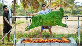 100 Kg FULL BEEF GRILL  Green Beef Barbecue Recipe  Cooking in Village Style [upl. by Aay]