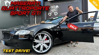 Gasi Market Maserati quattroporte 42 Sport GT con motore Ferrarisinfonia motoristica di livello [upl. by Arihs470]