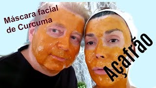 MÁSCARA FACIAL DE AÇAFRÃO  CLAREA MANCHAS COMO NUNCA [upl. by Elwood]