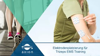 Trizeps  Gut definierte Oberarme durch EMS Training  axion [upl. by Hannaoj273]