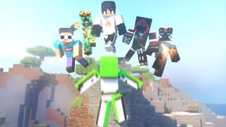 Dream VS 5 Hunters  Minecraft Animation [upl. by Rihana]