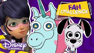 DISNEY CHANNEL FAN CHALLENGE  Bist du ein DisneyKenner  Disney Channel [upl. by Akierdna804]