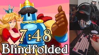 Jump King Blindfolded  748979 Speedrun World Record [upl. by Wenonah]