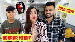 Piyush VS Prerna JOLO CHIP CHALLENGE  REAL HORROR STORY [upl. by Ahsienad142]