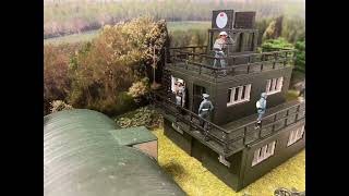 Diorama Lancaster Bomber Airfield WW2 RAF Grimsby 1944 [upl. by Randolf]