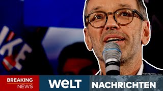 ÖSTERREICH Paukenschlag bei Wahl Das gab es noch nie FPÖ triumphiert mit Herbert Kickl I LIVE [upl. by Itoyj]