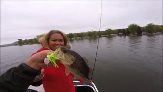 Bass Fishing on Honeoye Lake [upl. by Seiuqram]