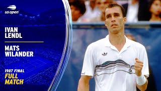 Ivan Lendl vs Mats Wilander Full Match  1987 US Open Final [upl. by Erickson]