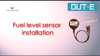 DUTE 485 Fuel Level Sensor Installation [upl. by Aihsakal]