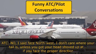 Best Funniest Pilot Air Traffic Control Conversations [upl. by Tada231]