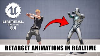 How to Retarget Animations In Realtime In Unreal Engine 54 [upl. by Graces]