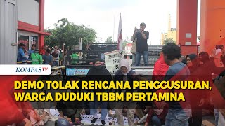 Warga Tolak Rencana Penggusuran Pihak Pertamina Dalih Zona Aman [upl. by Montana]