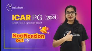 ICAR AIEEA PG 2024  Application Form  Fees  Notification  How to Fill the Application Form [upl. by Aihselef]