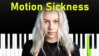 Phoebe Bridgers  Motion Sickness Piano tutorial [upl. by Idnek]