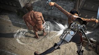 Attack On Titan 2 Demo Gameplay [upl. by Akkahs]