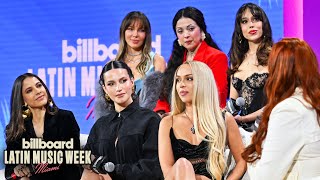 The Women’s Panel Global Rising  Billboard Latin Music Week 2024 [upl. by Imiaj]