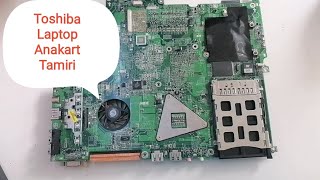 Toshiba L10 Tetik almıyor Laptop Anakart Tamiri Anakart 3V ve 5V Bobinleri kısa devre [upl. by Josie439]