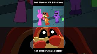 Pink Monster vs Vineria x Catnap BABY Cute story Incredibox Sprunki Animation [upl. by Leizo]