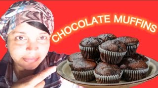 how to make chocolate mint muffins [upl. by Naffets154]