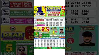 DEAR LOTTERY SAMBAD MORNING 1 PM RESULT TODAY LIVE DRAW ON 10102024 NAGALAND [upl. by Ayokahs]