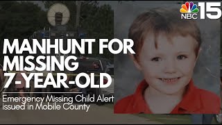 Emergency Missing Child Alert issued for Mobile County 7yearold  NBC 15 WPMI [upl. by Ahsehat]