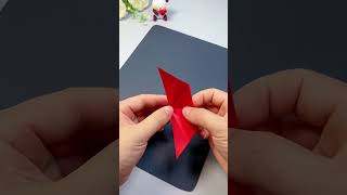 Simple Handmade  20 Seconds To Teach You To Make A Foldable Flower [upl. by Aratehs645]