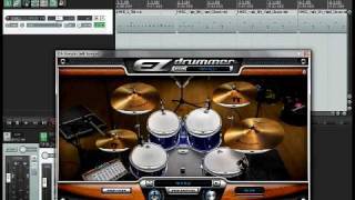 Tutorial basico EZDrummer en Reaper parte 2 [upl. by Eolc]