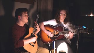 Hey Ma  Bon Iver Acoustic Cover by Chase Eagleson and SierraEagleson [upl. by Attebasile]