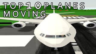 Top 10 Wide Planes Moving [upl. by Eustache]