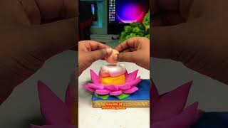 Ganpati bappa Making with Clay Diwali Lakshmi Ganesh making shorts short art diy diwali ganesh [upl. by Yenruoc]