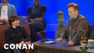 Scarlett Johansson Apologizes To Conan For Ditching Black Widows Red Hair  CONAN on TBS [upl. by Pellet]