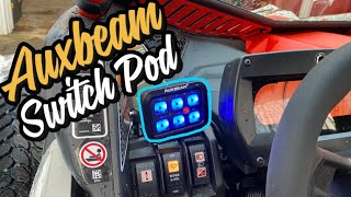 Auxbeam Switch Panel Install [upl. by Lorn]